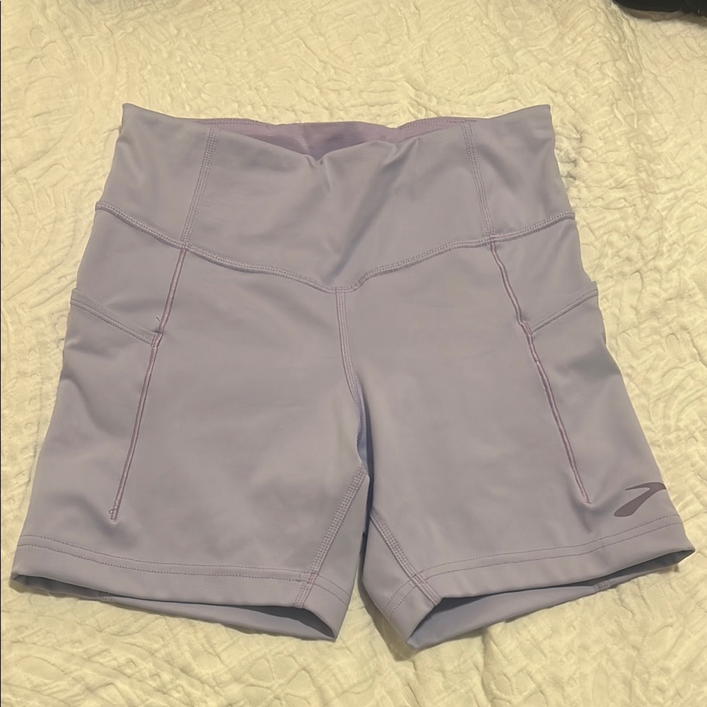 High-Rise Biker Shorts with pockets